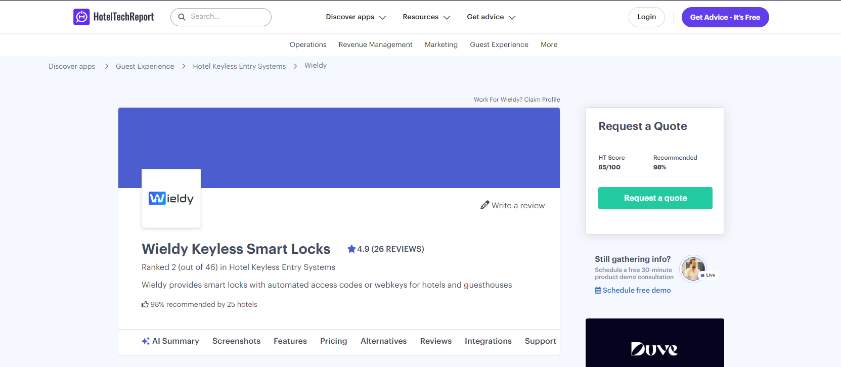 Wieldy Keyless Smart Locks